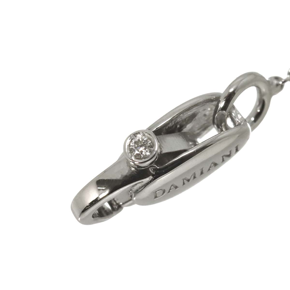 Belle Epoque Diamond Ruby Cross Necklace XXS 18K WG 750