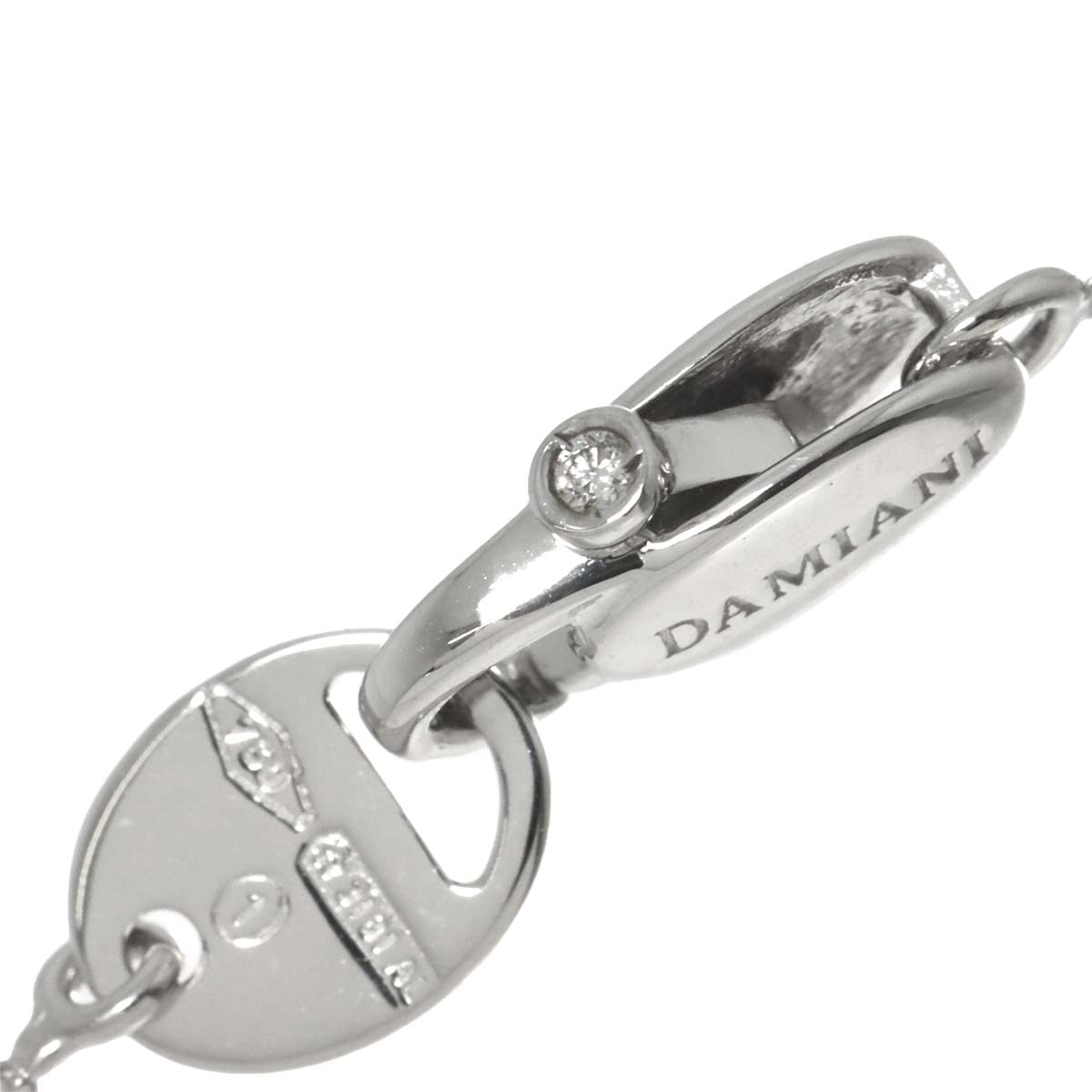 Belle Epoque Diamond Ruby Cross Necklace XXS 18K WG 750