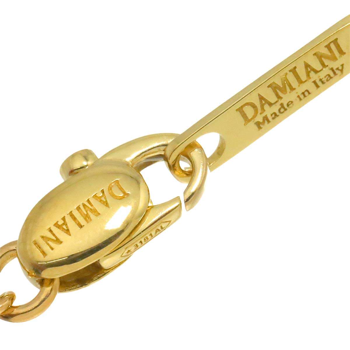 Belle Epoque XS Diamond Cross Necklace 18K YG 750