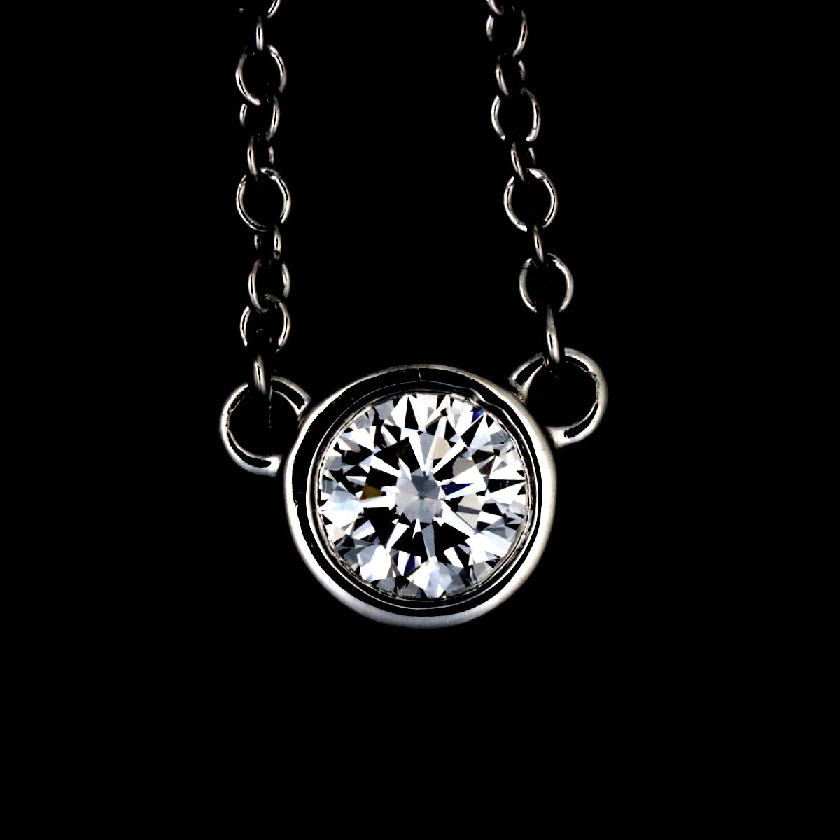 By The Yard Diamond Necklace Platinum