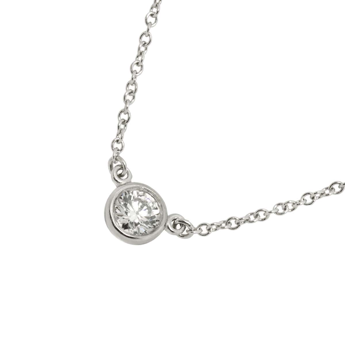 By The Yard Diamond Necklace Platinum