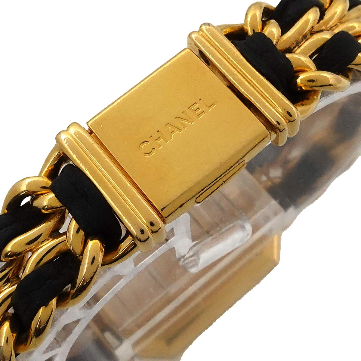 Premiere Size M H0001 Vintage Quartz Black Dial Ladies Watch