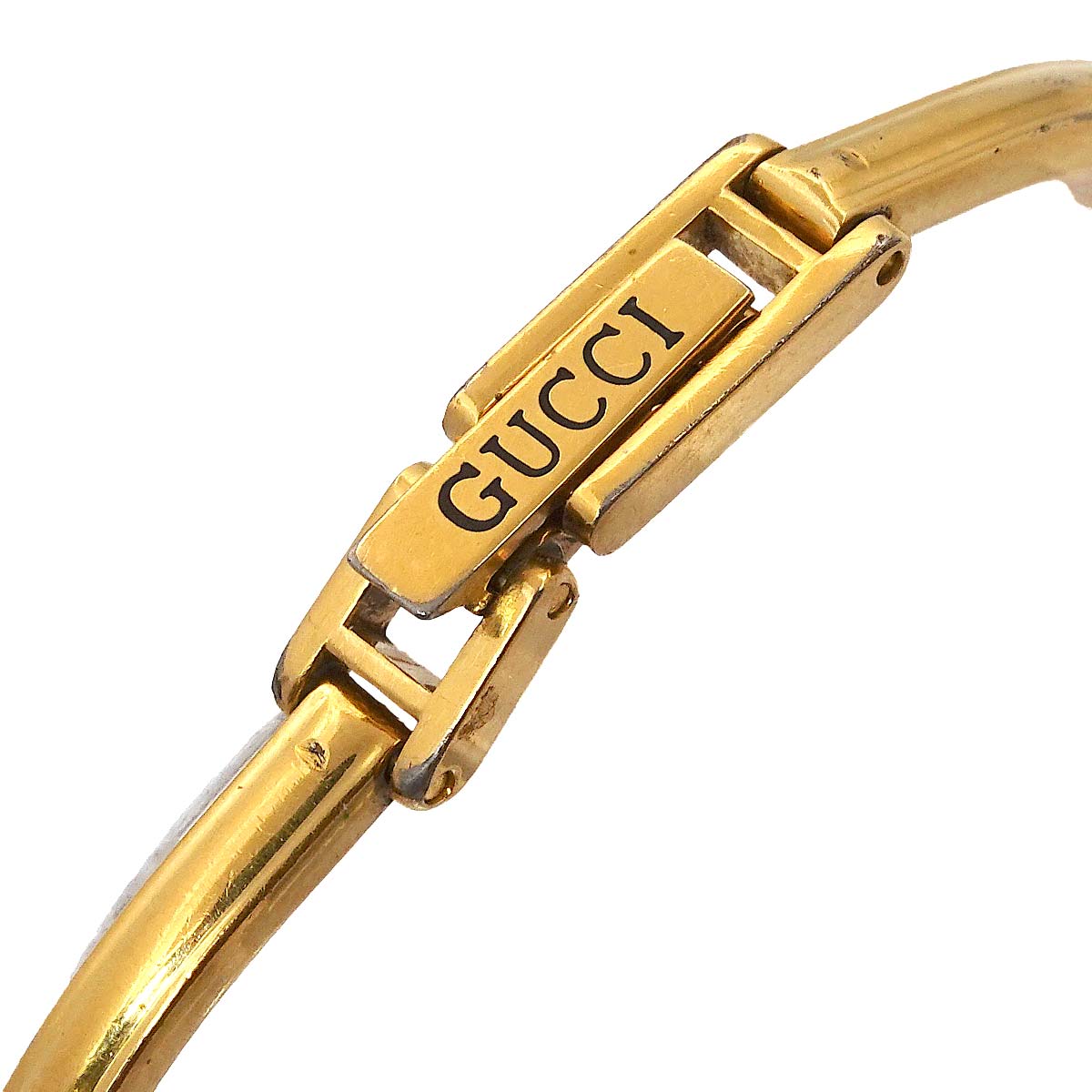 Change Bezel Bangle Watch 11/12.2 Quartz White Dial Ladies