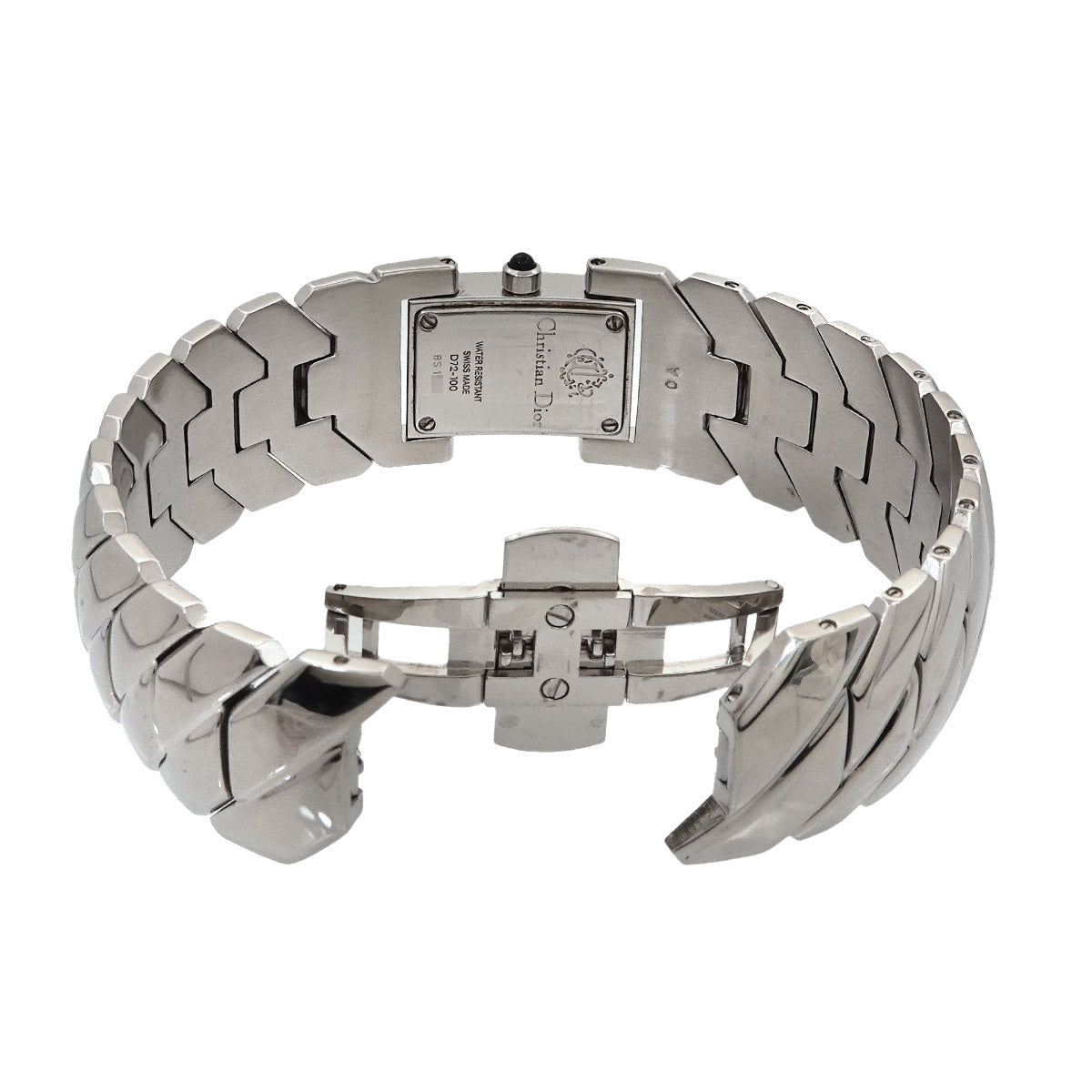 Art Deco D72 100 Quartz Silver Dial Ladies Watch