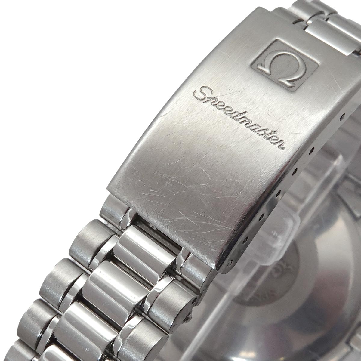 Speedmaster 3521.80 Triple calendar Chronograph Blue Dial