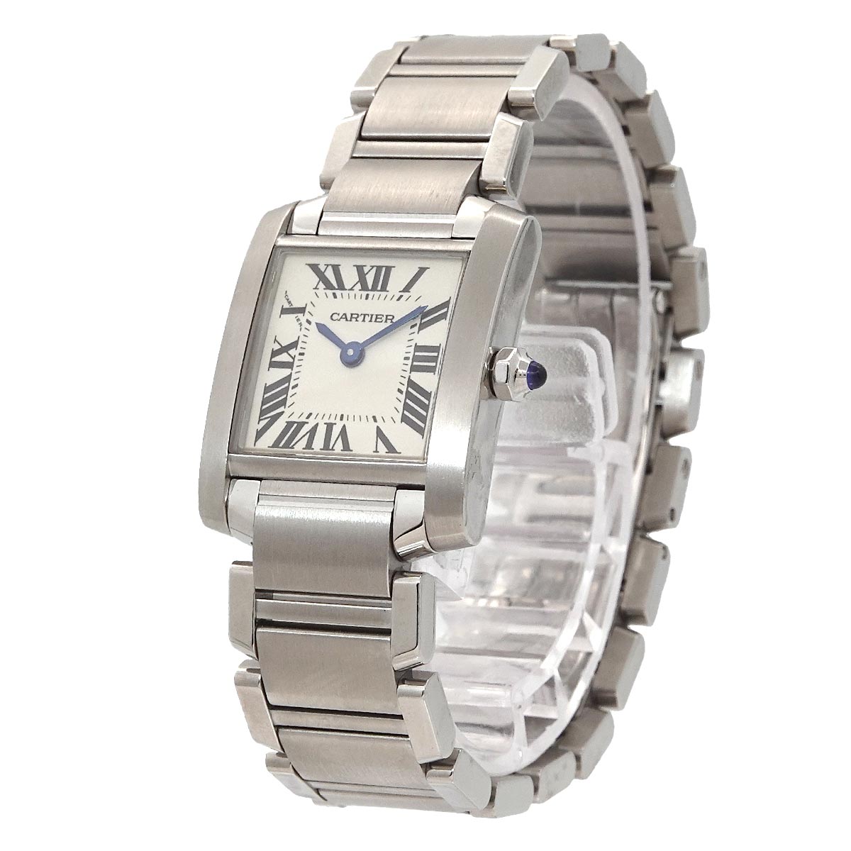 Tank Francaise SM W51008Q3 Quartz Cream Dial Ladies Watch