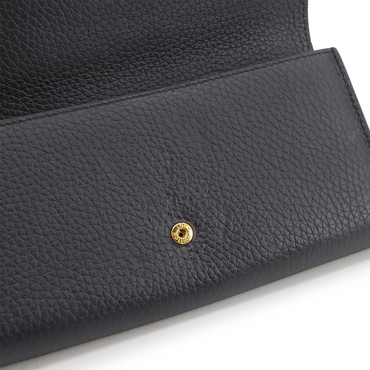 Capucines Wallet Taurillon leather Noir M61248 Purse