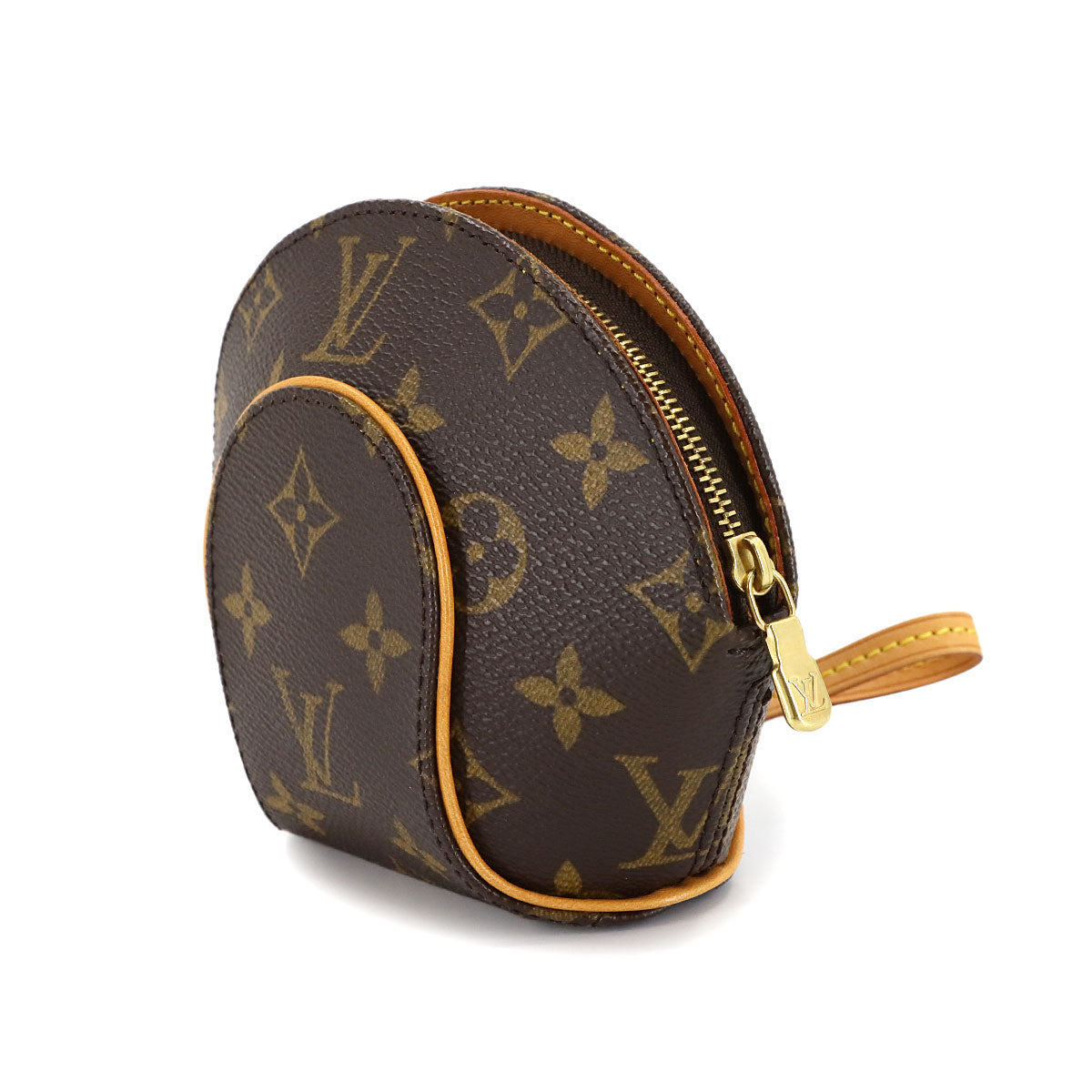 Monogram Mini Elipse Pouch Clutch Bag Brown M51129