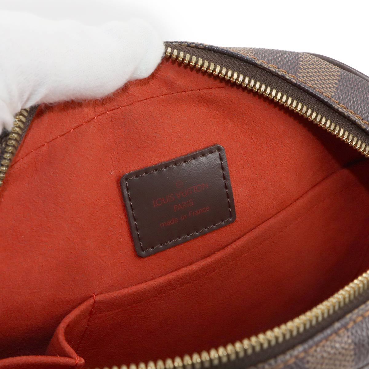 Damier Ipanema GM Shoulder Bag Ebene N51292 Purse