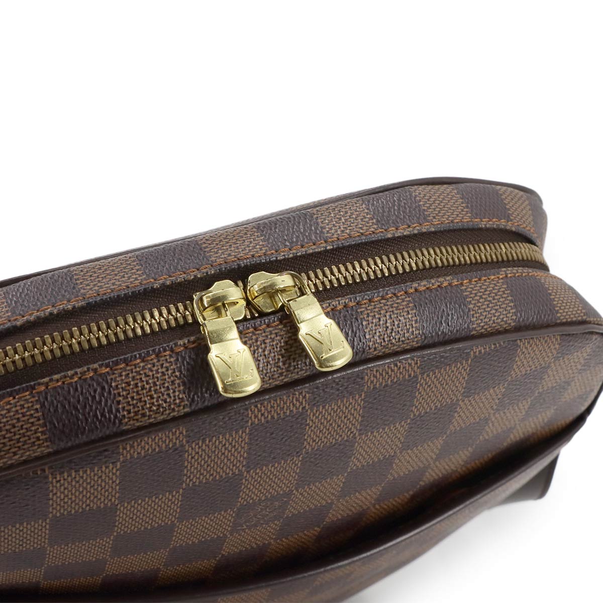 Damier Ipanema GM Shoulder Bag Ebene N51292 Purse