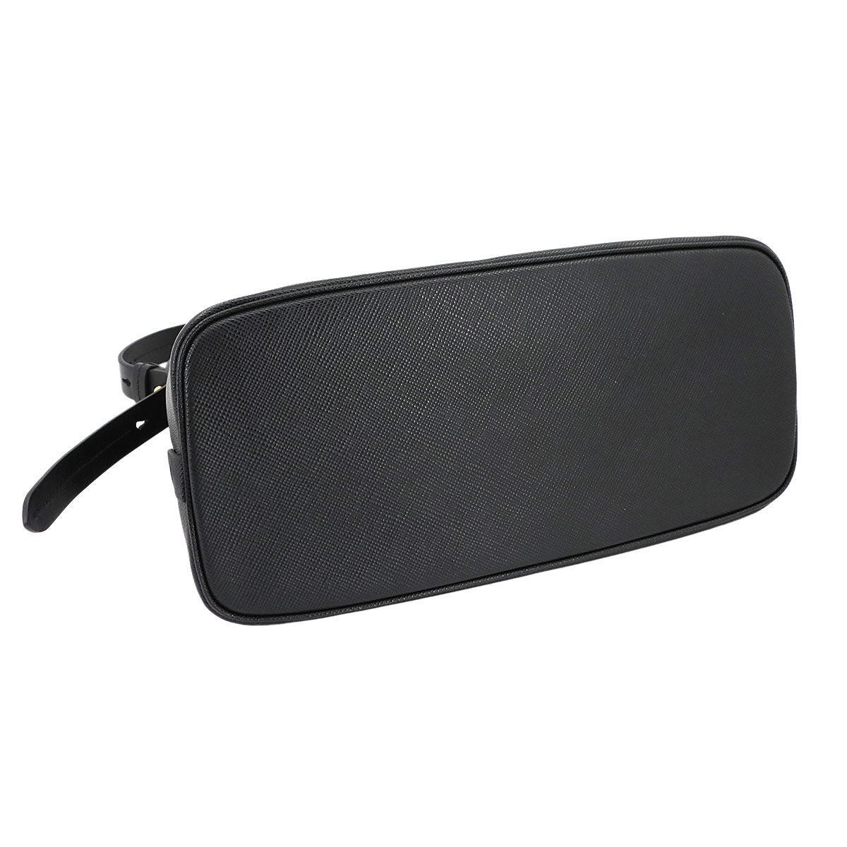 Matine 2way Shoulder Bag Saffiano Leather Nero 1BA251 Purse