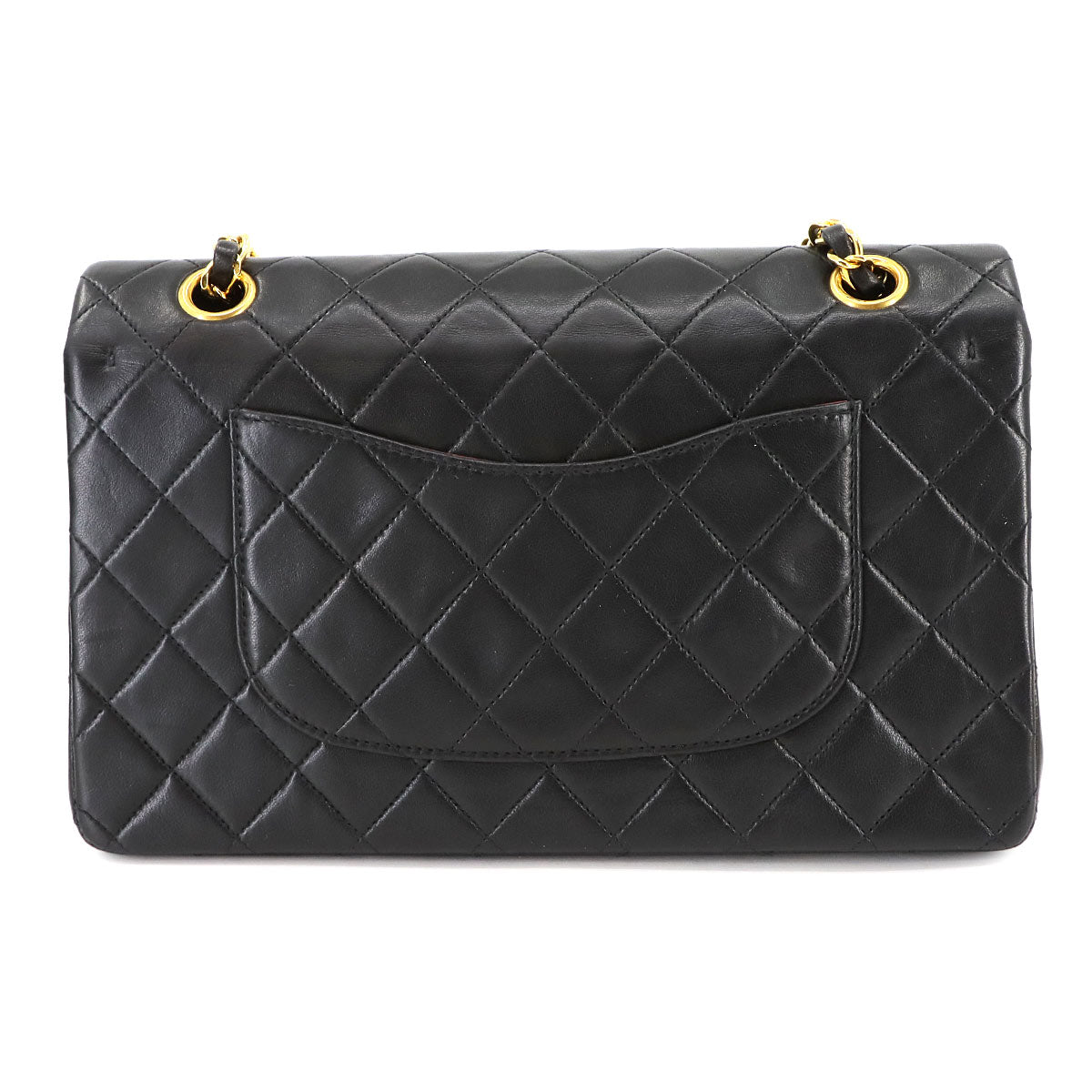 Matelasse 25 Chain Shoulder Bag Leather Black A01112 11.12