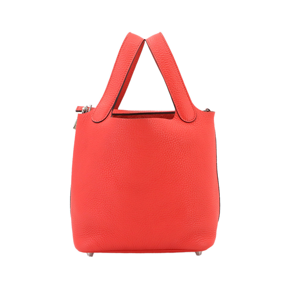Picotin Lock PM Hand Bag Taurillon Clemence Rose Jaipur