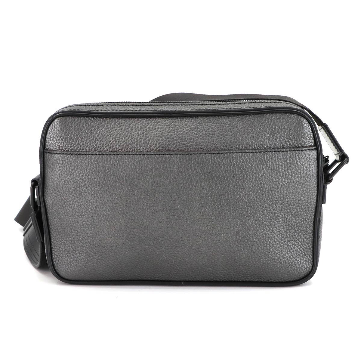 Alpha Messenger Shoulder Bag Leather Gray M52767