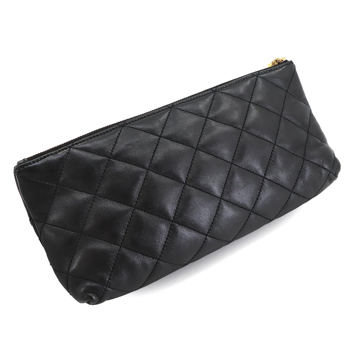 PARIS Icare Maxi Shopping Tote Bag Leather Black 698651