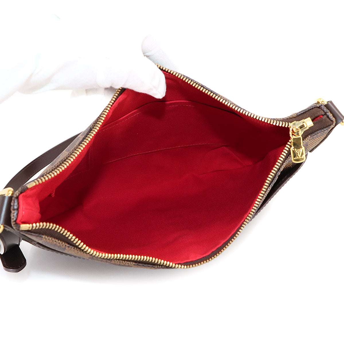 Damier Bloomsbury PM Shoulder Bag Ebene N42251 Purse