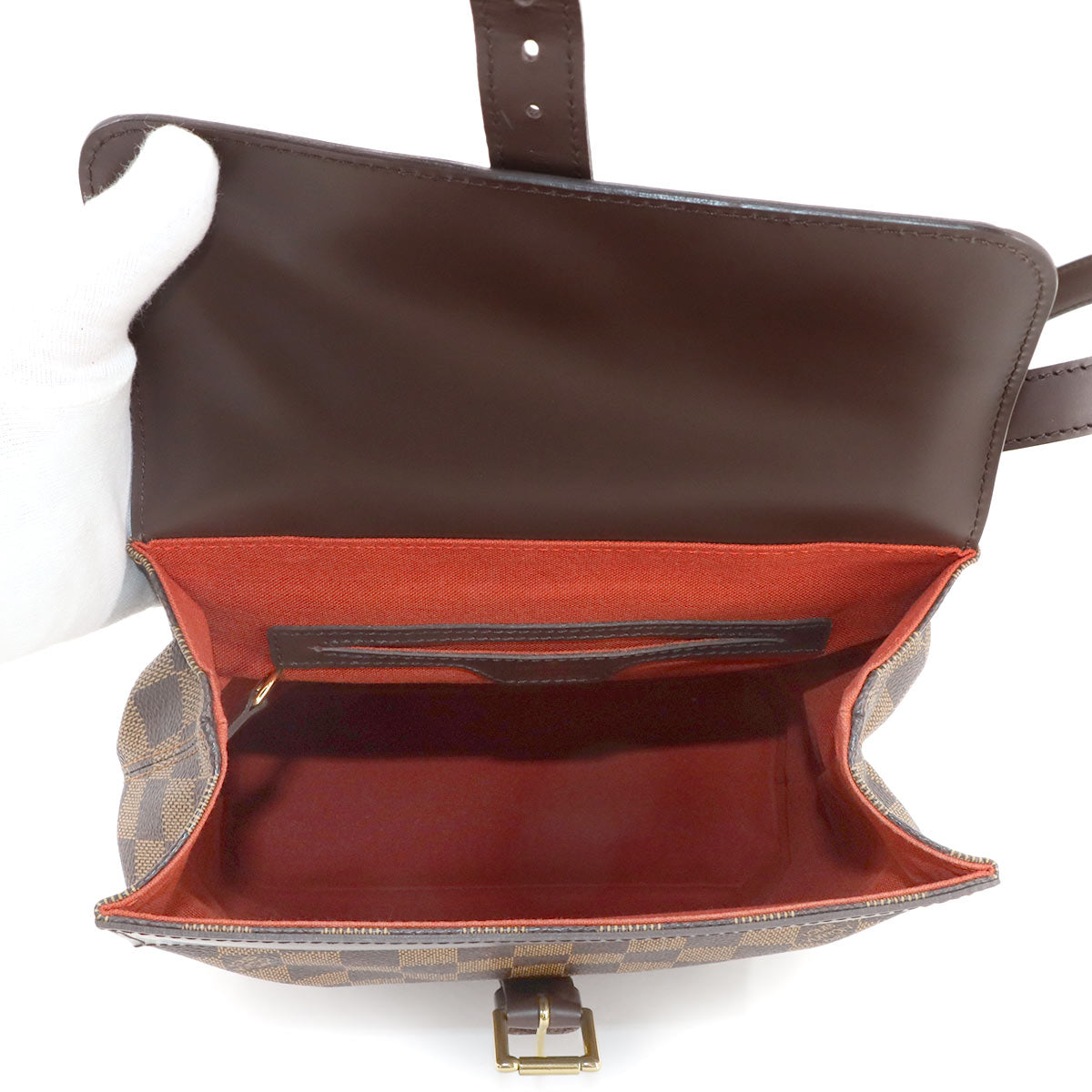 Damier Soho Backpack Ebene Brown N51132 Purse