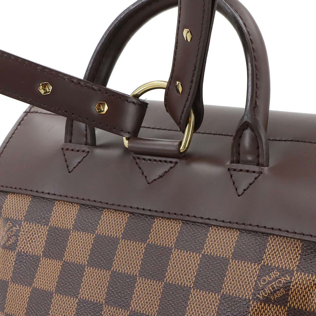 Damier Soho Backpack Ebene Brown N51132 Purse