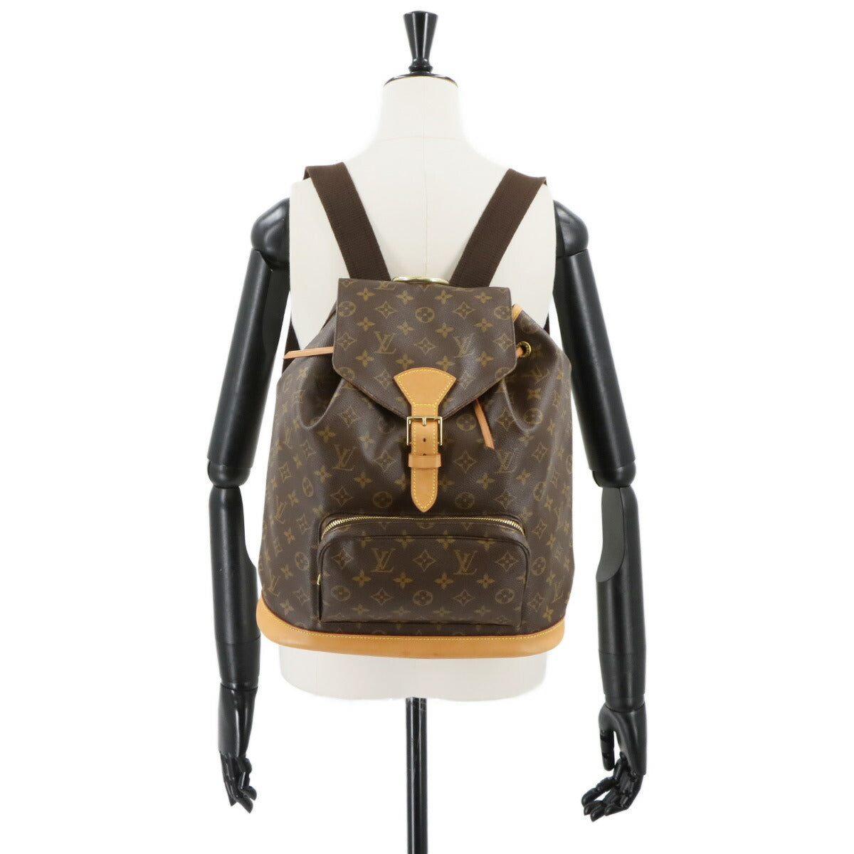 Monogram Montsouris GM Backpack Brown M51135 Purse