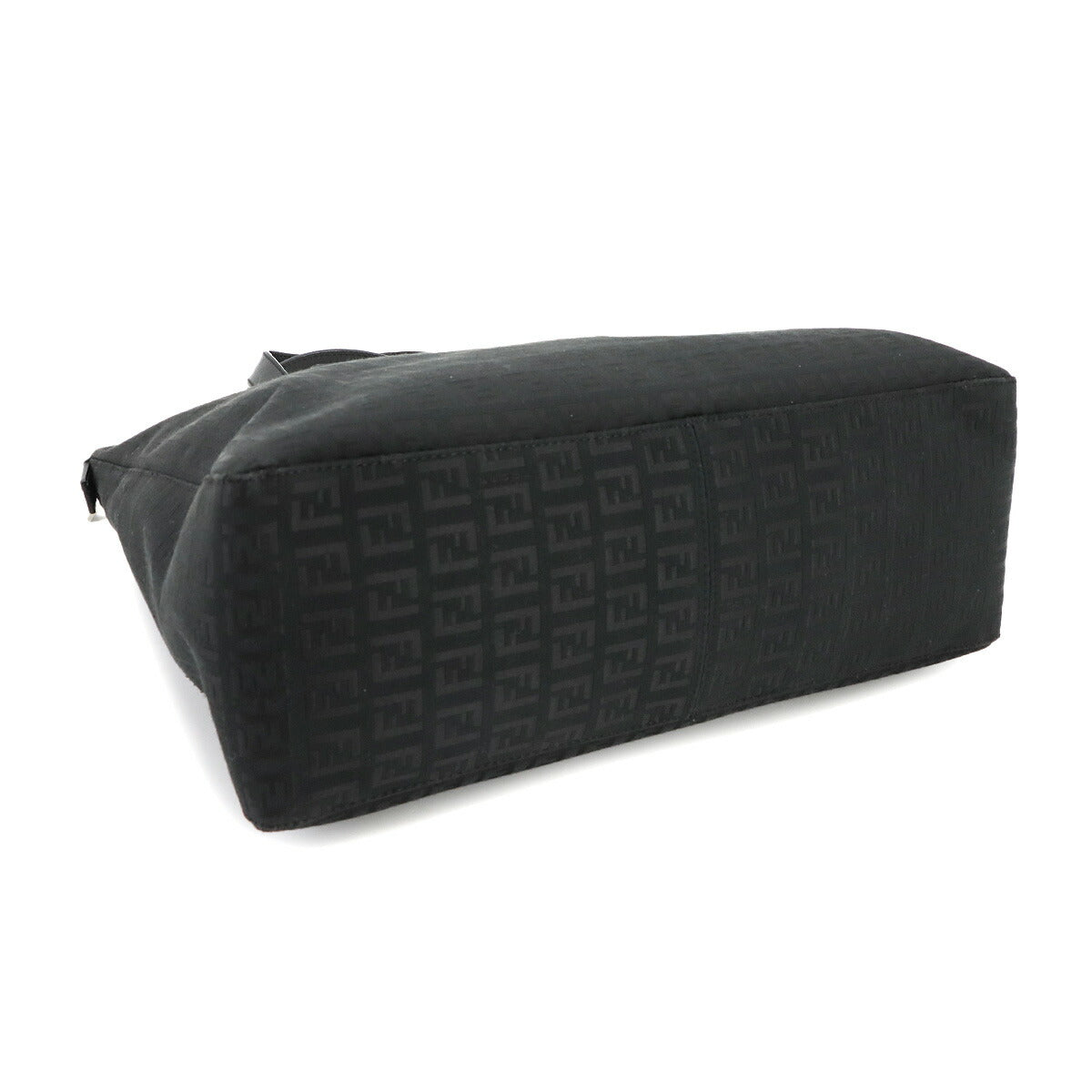 Zucchino Tote Bag Canvas Leather Black 8BH138 Purse