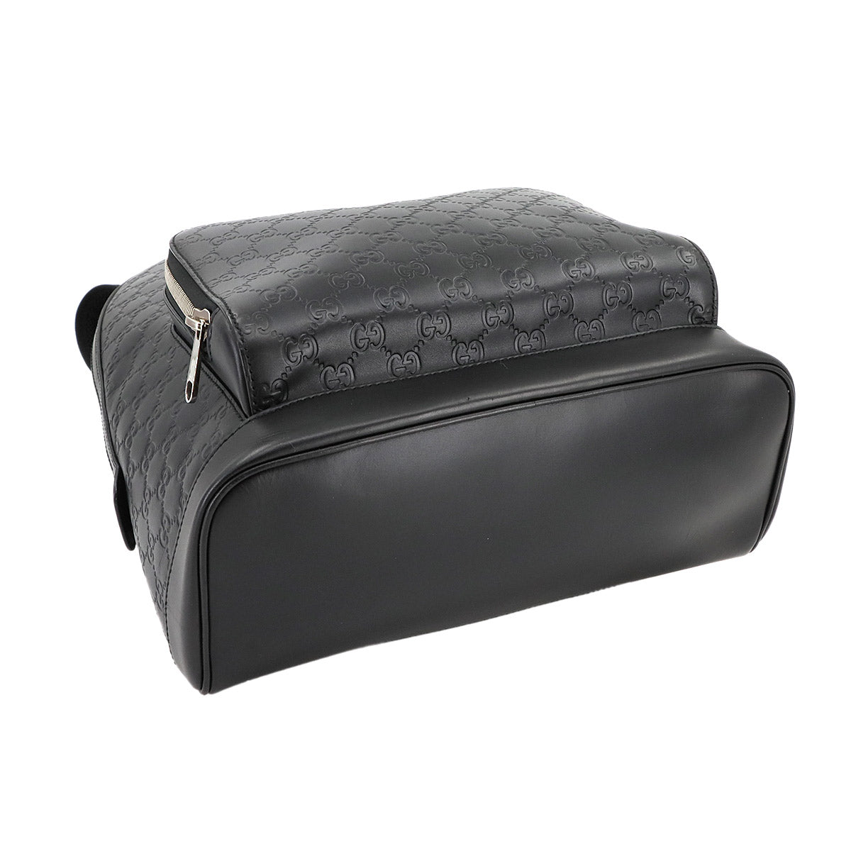 Guccissima Backpack Leather Black 406370 Purse