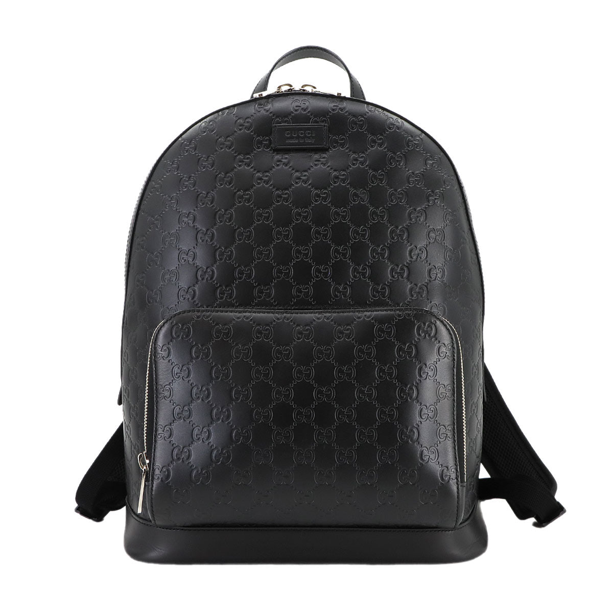 Guccissima Backpack Leather Black 406370 Purse