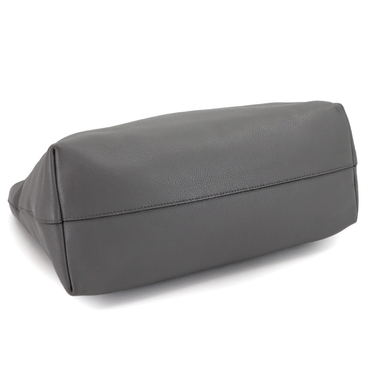 2way Tote Shoulder Bag Leather Marmo Gray 1BG865 Purse