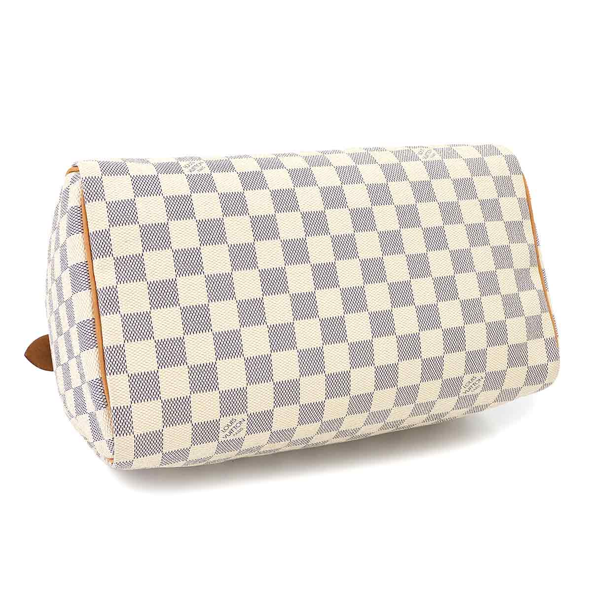 Damier Azur Speedy 30 Hand Bag white N41533 Purse