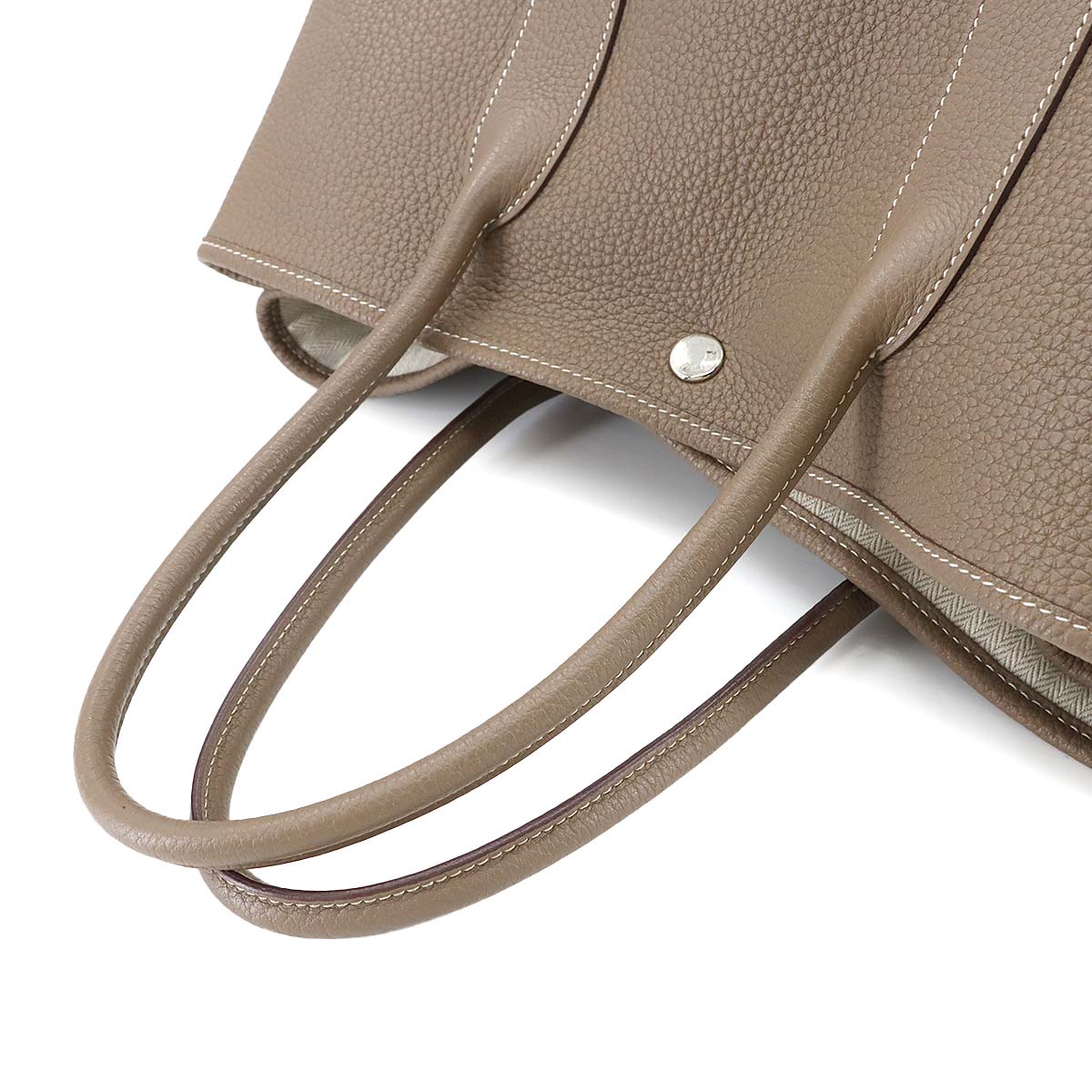 Garden Party 36 PM Tote Bag Negonda Leather Etoupe Purse