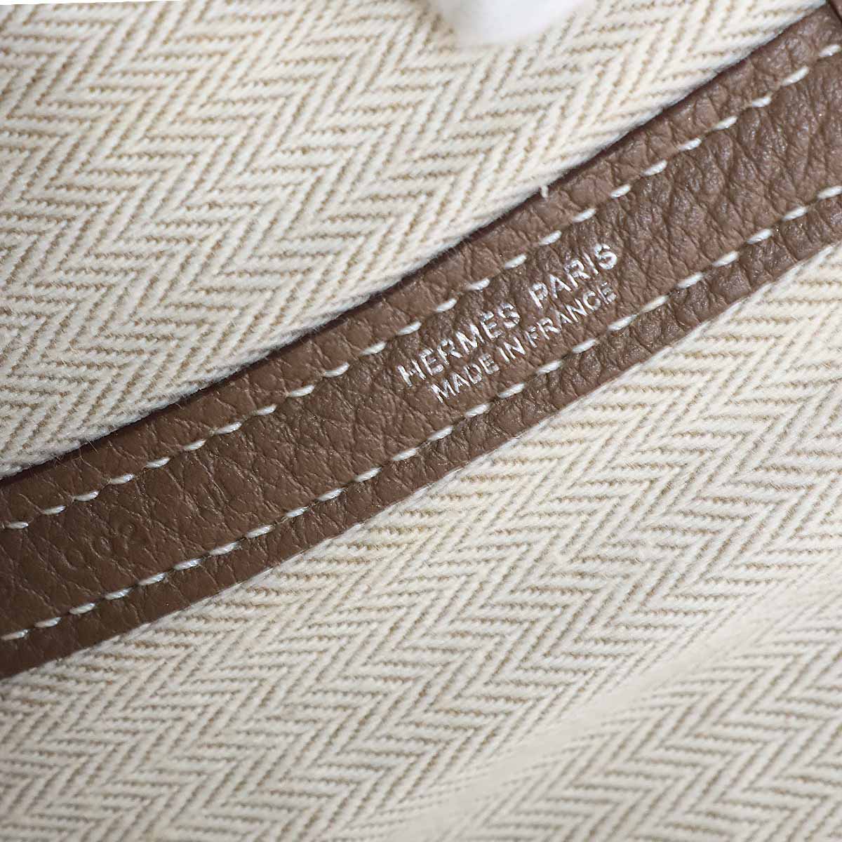 Garden Party 36 PM Tote Bag Negonda Leather Etoupe Purse