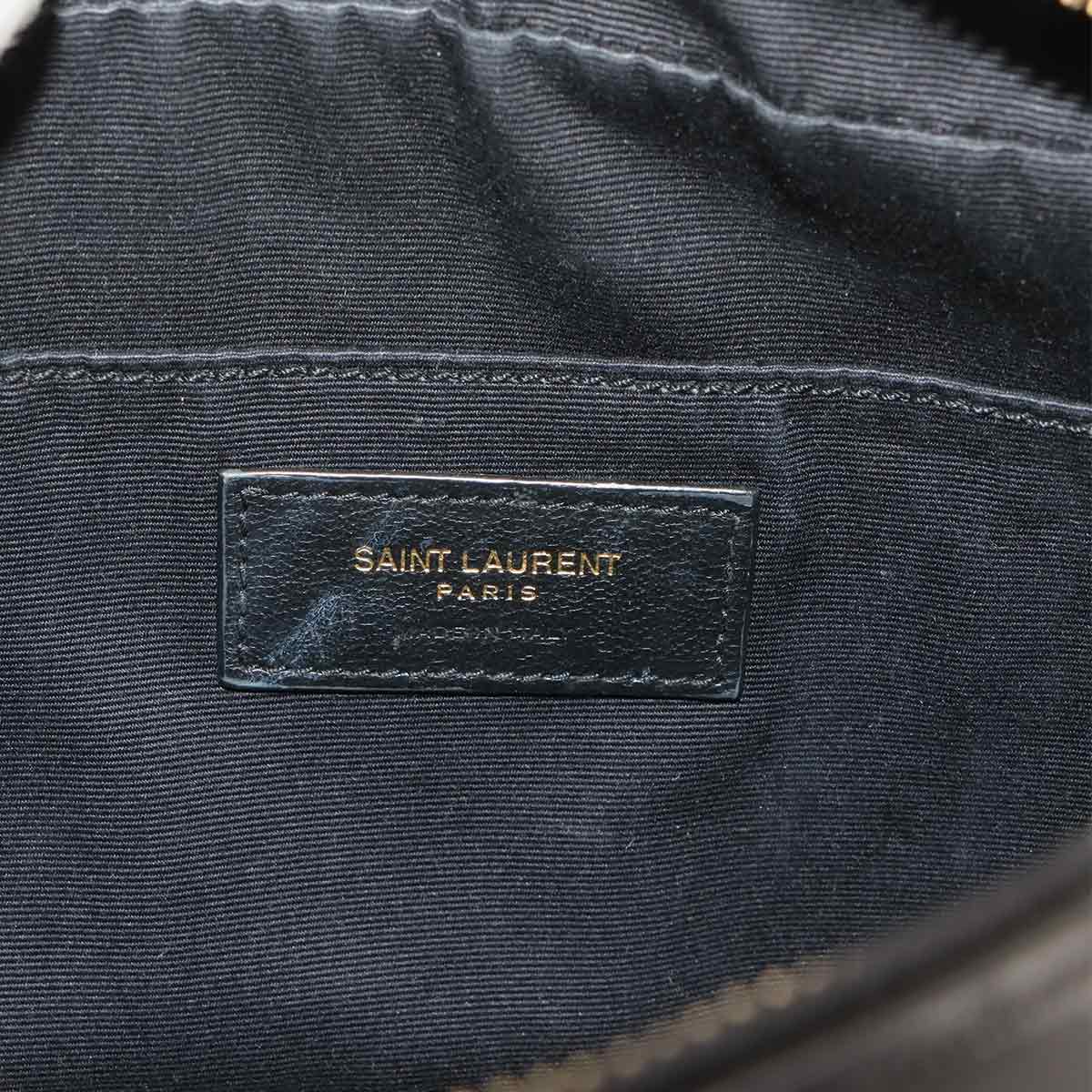 Lou Camera Shoulder Bag Leather Black 612544