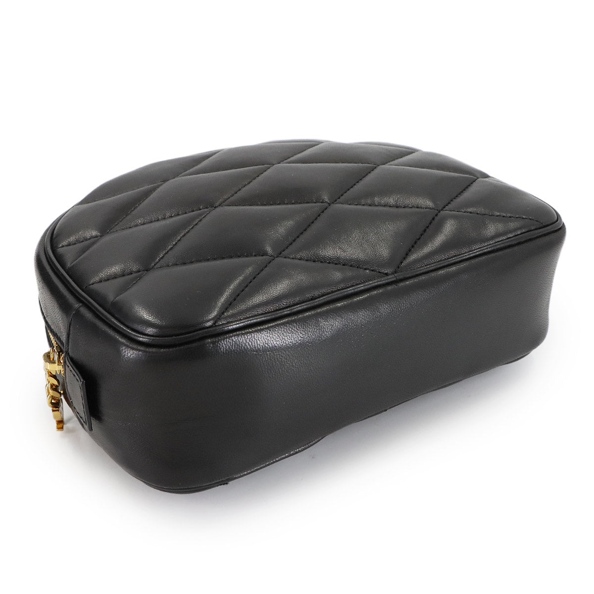 Pouch Leather Black 669937 Purse