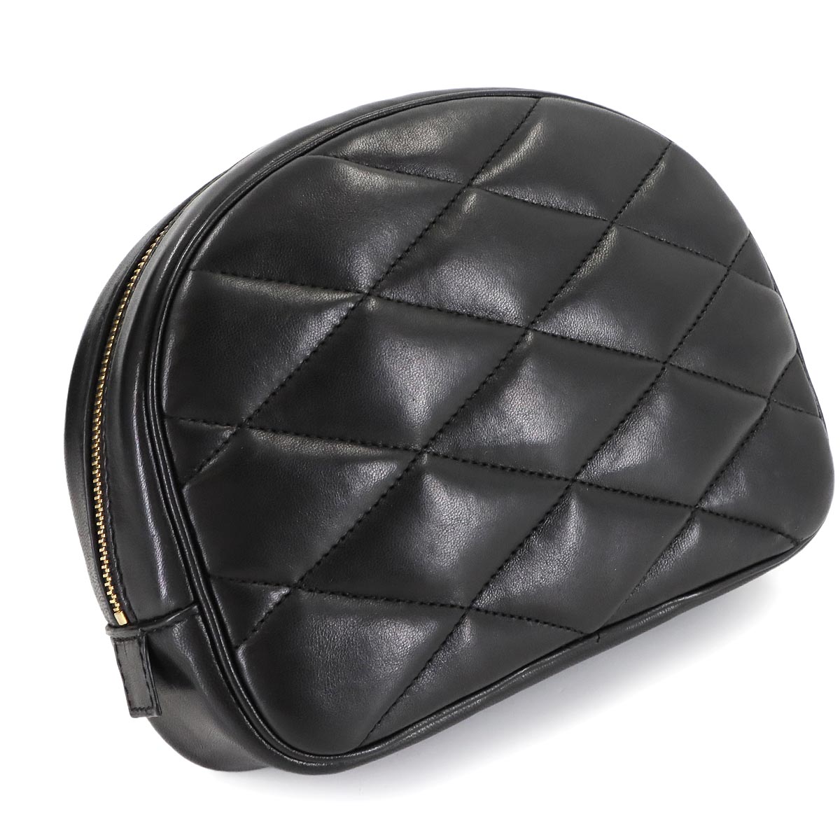 Pouch Leather Black 669937 Purse