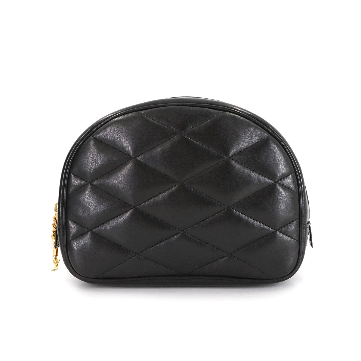 Pouch Leather Black 669937 Purse