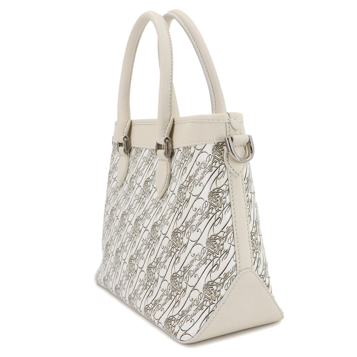 Toujours XS Tote Shoulder Bag Toile Marbeuf Canvas Leather