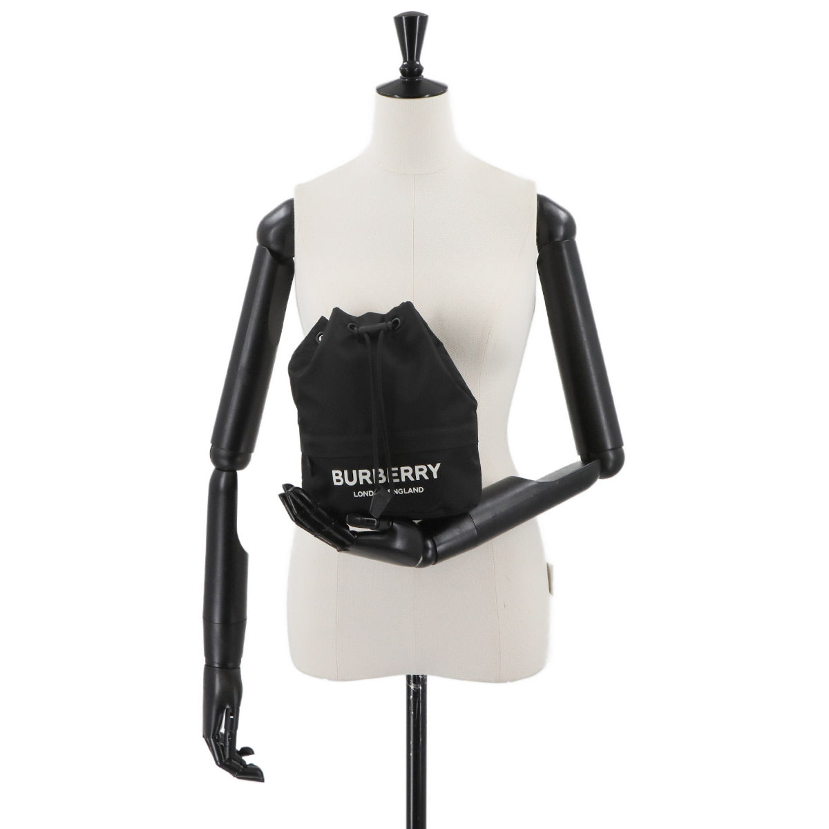 Drawcord Pouch Nylon Black 8032188 Purse