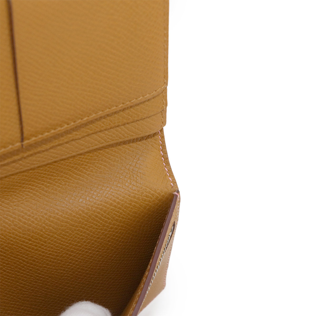 Bearn Souffle Long Wallet Epsom Rose confetti Sesami