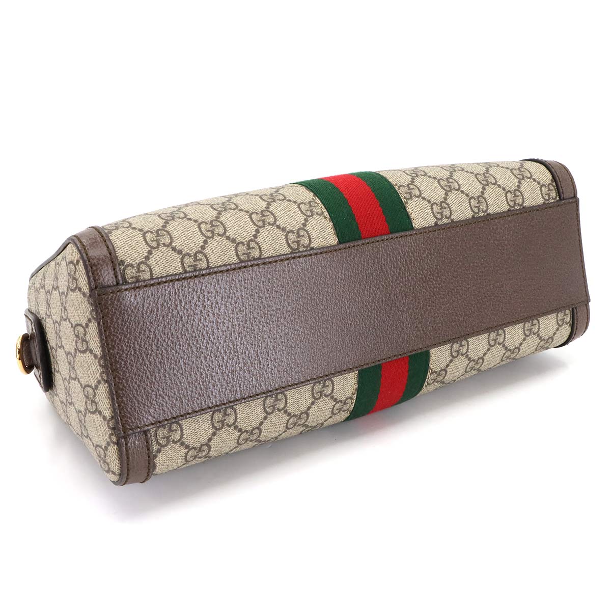 Ophidia Top Handle Hand Shoulder Bag GG Supreme Beige 524532