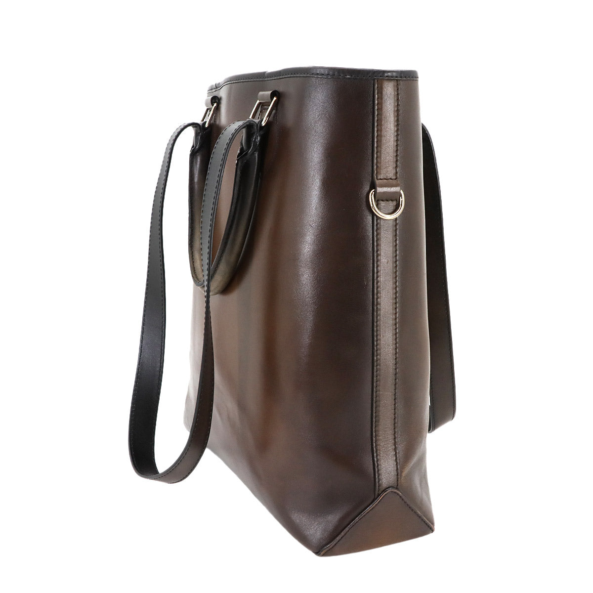 Calligraphy Toujours Vertical Tote Shoulder Bag