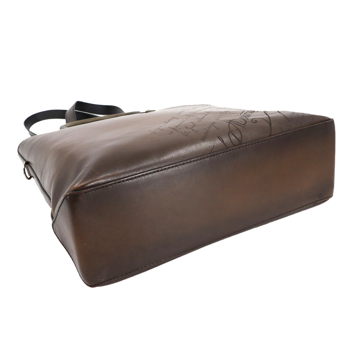 Calligraphy Toujours Vertical Tote Shoulder Bag