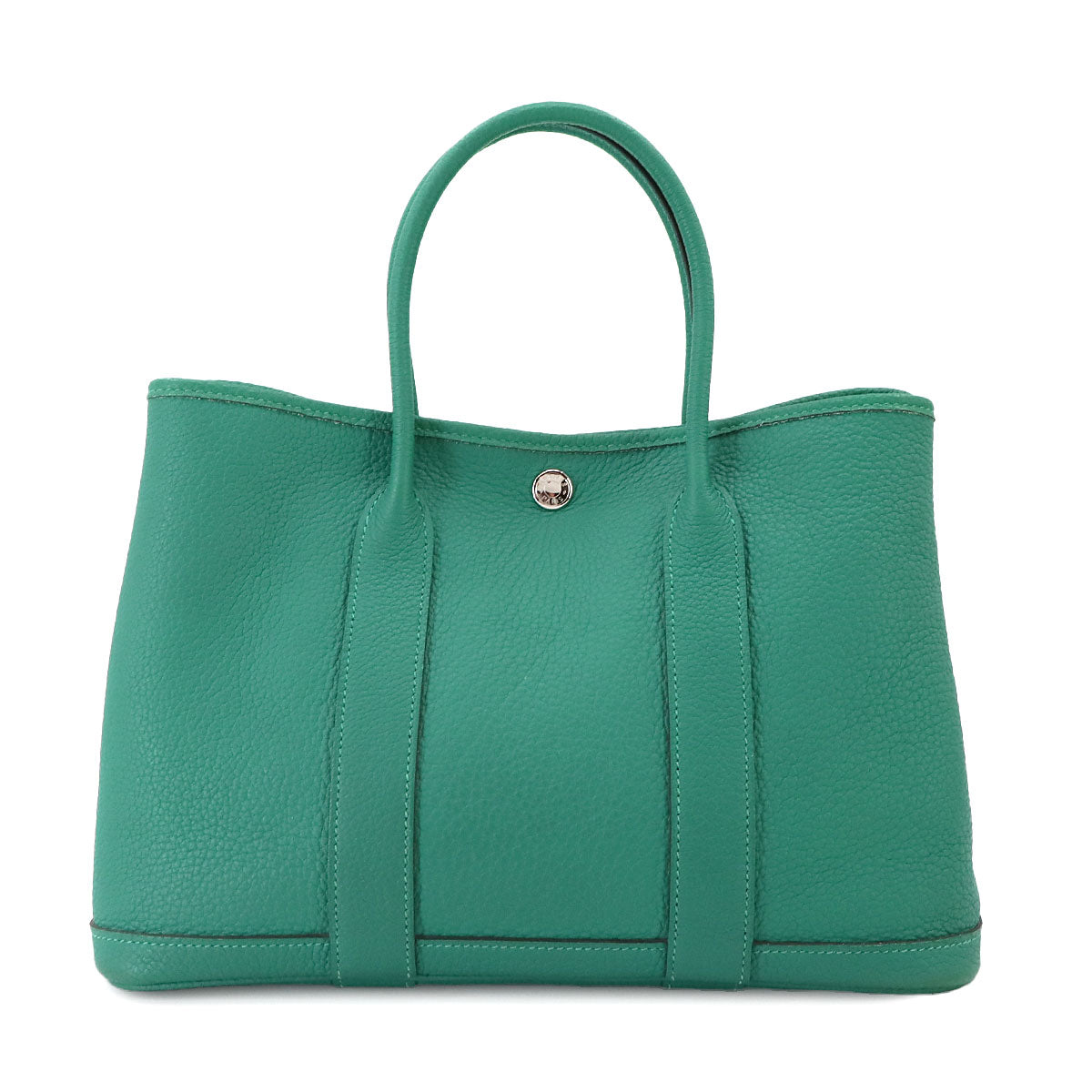 Garden Party TPM Tote Bag Leather Negonda Vert Verone Purse