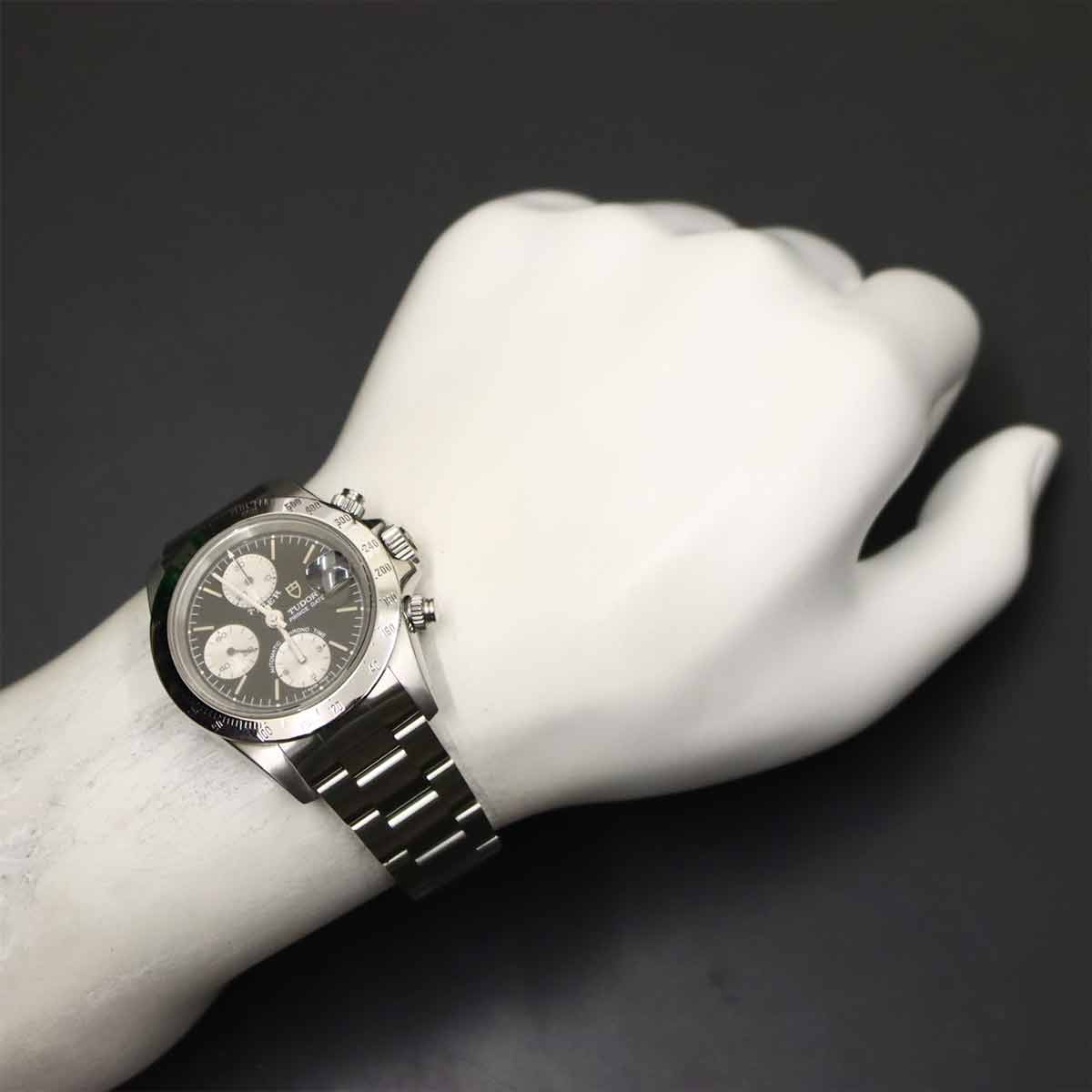 Chrono Time Prince Date 79280 Date Automatic Black Dial Mens