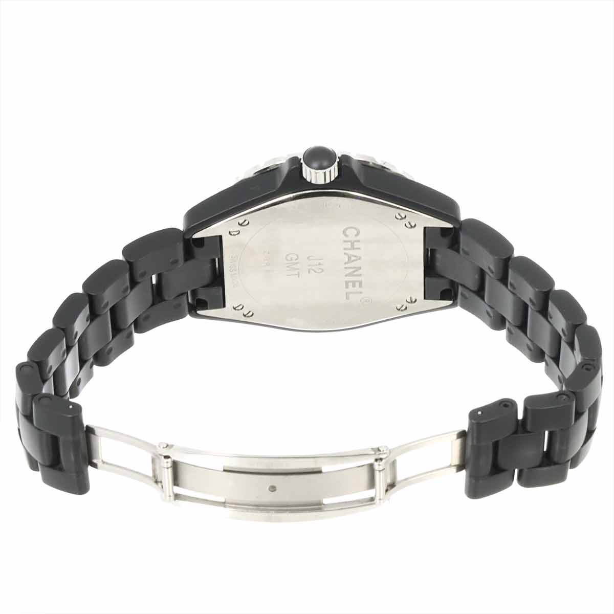 J12 GMT 41mm H3101 Mens Watch Date Black Ceramic Automatic