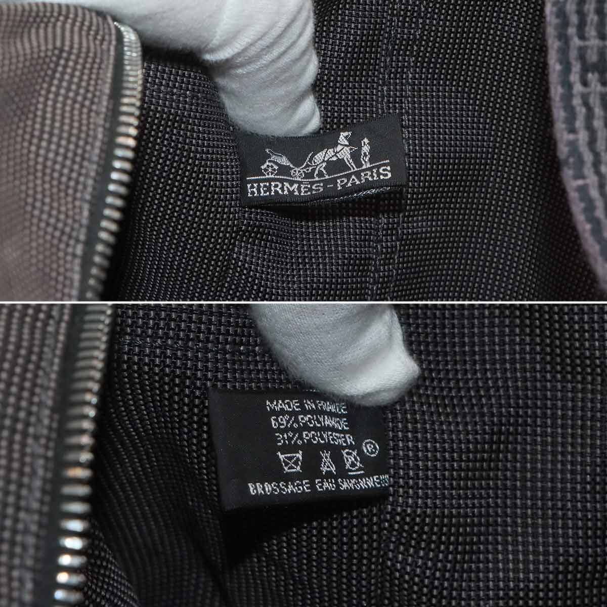 Herline Tote GM Bag Canvas Gray Purse