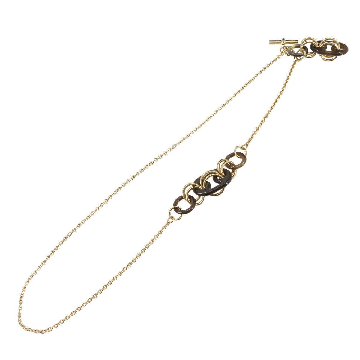 Eurydice Necklace Buffalo Horn Brown Accessory