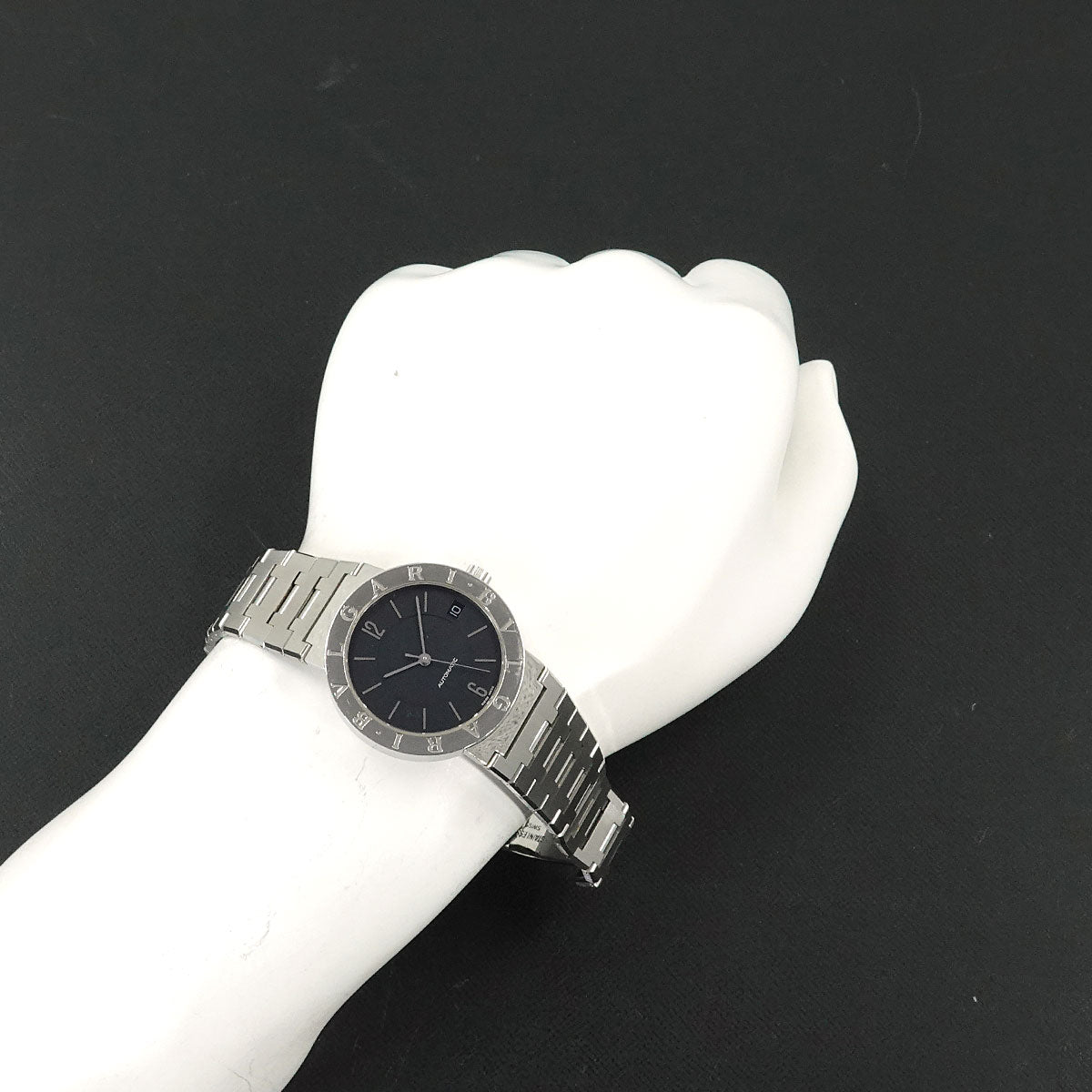 BVLGARIBVLGARI BB33SSD AUTO Automatic Date Black Dial Mens