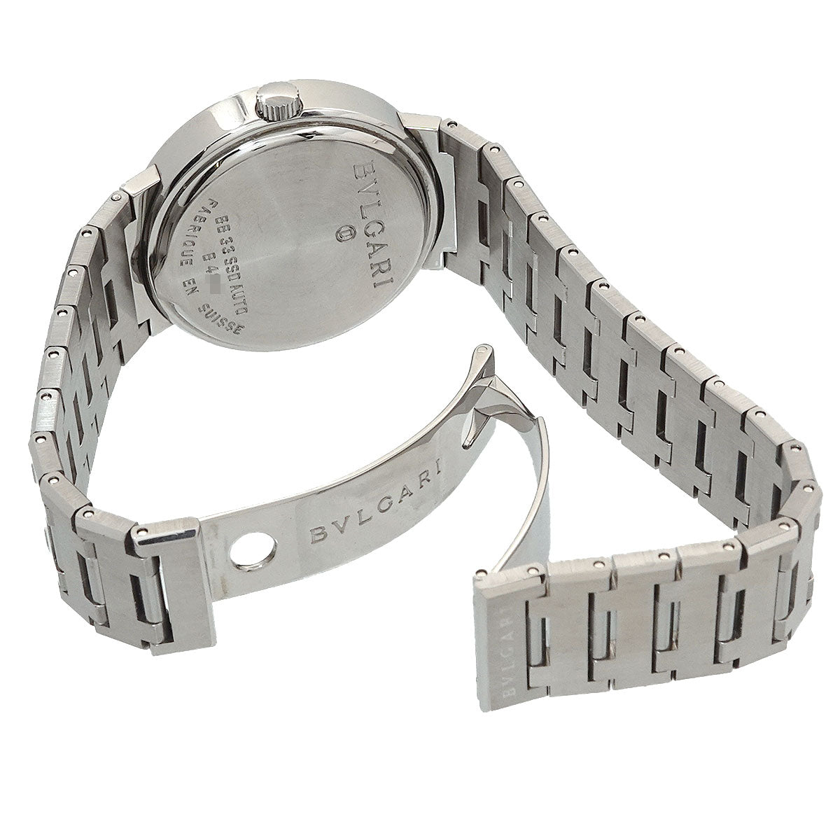 BVLGARIBVLGARI BB33SSD AUTO Automatic Date Black Dial Mens