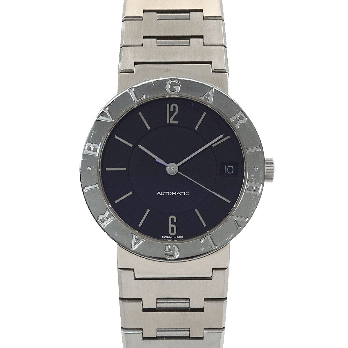 BVLGARIBVLGARI BB33SSD AUTO Automatic Date Black Dial Mens