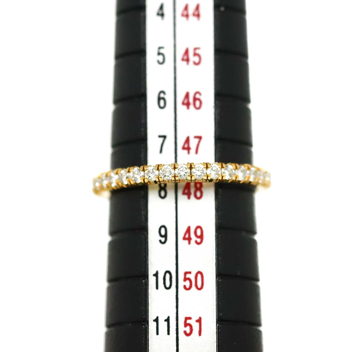 Etincelle De Diamond Ring 18K YG 750 size48 4.5(US)