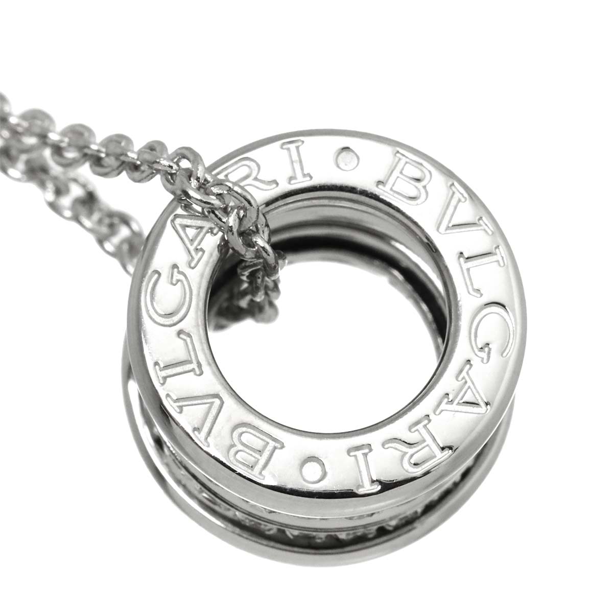 B-ZERO1 Diamond Necklace 18K WG White Gold 750